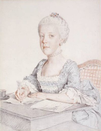 Portrait of Archduchess Johanna Gabriele by Jean Étienne Liotard
